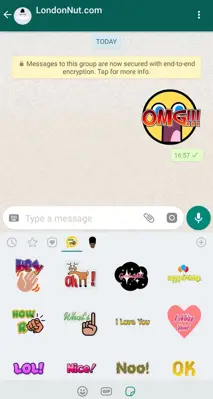 Popular Stickers android App screenshot 0